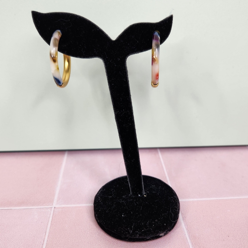 Madewell Acetate Open Hoops